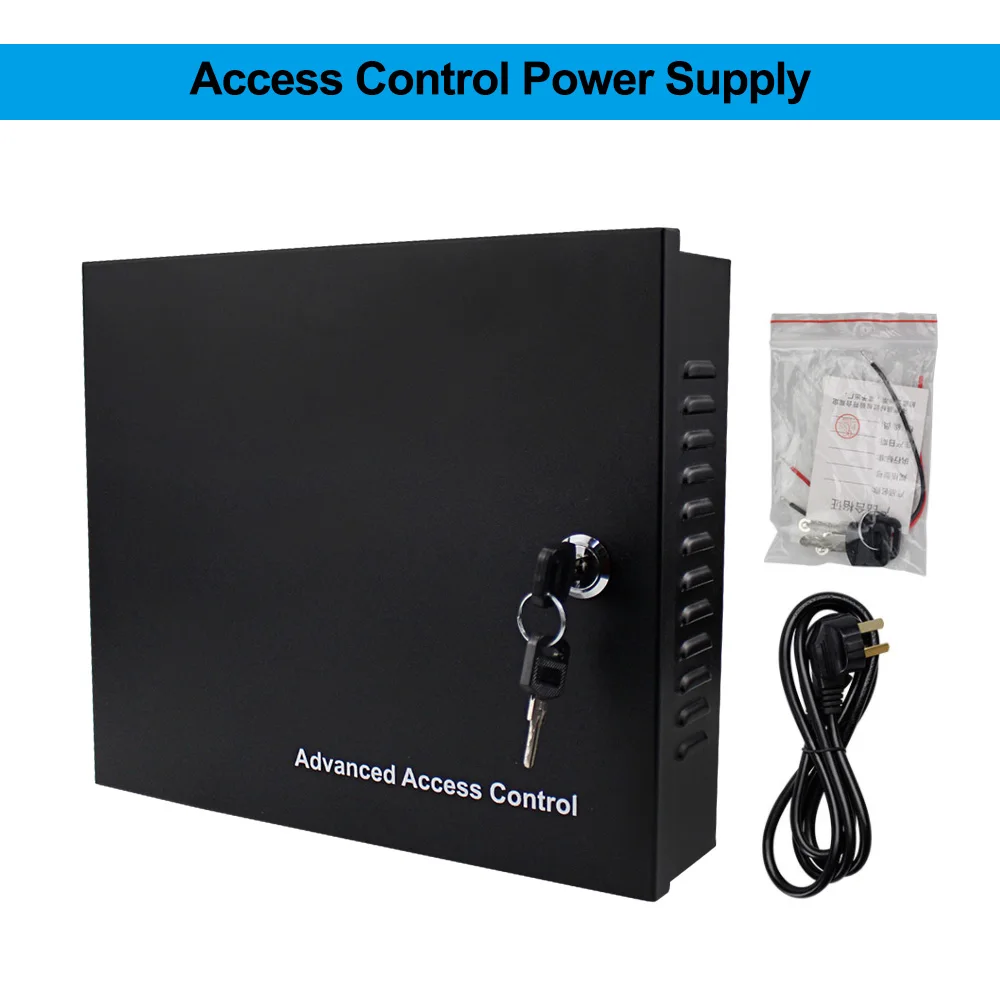 TCP IP Network Sql Database Cloud Two Door Time and Attendance Access  Control with Power Supply Box - China Access Control Power Supply, 12V Power  Supply