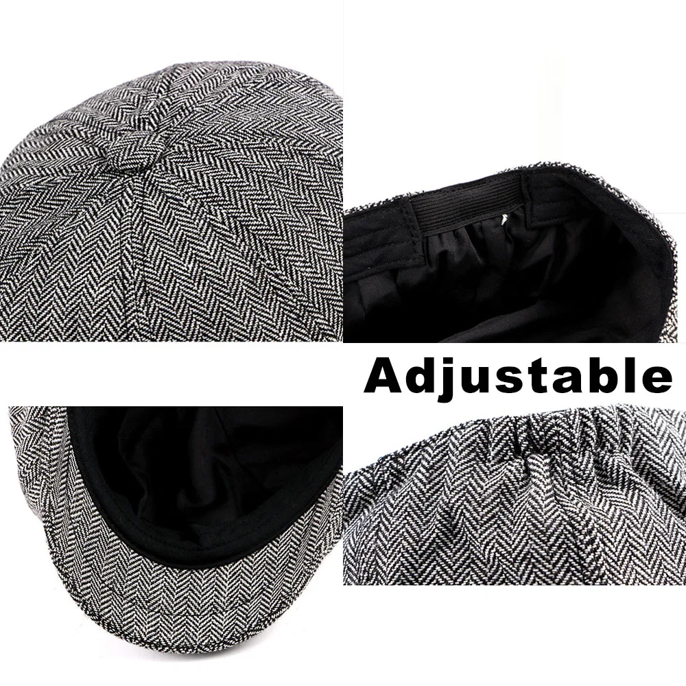 Cosplay&ware Hat Cosplay Adjustable Flat Cap Men Vintage Caps Costume Props -Zentai shop online H9d8b910e2743444184eec0cb3dc55236q.jpg