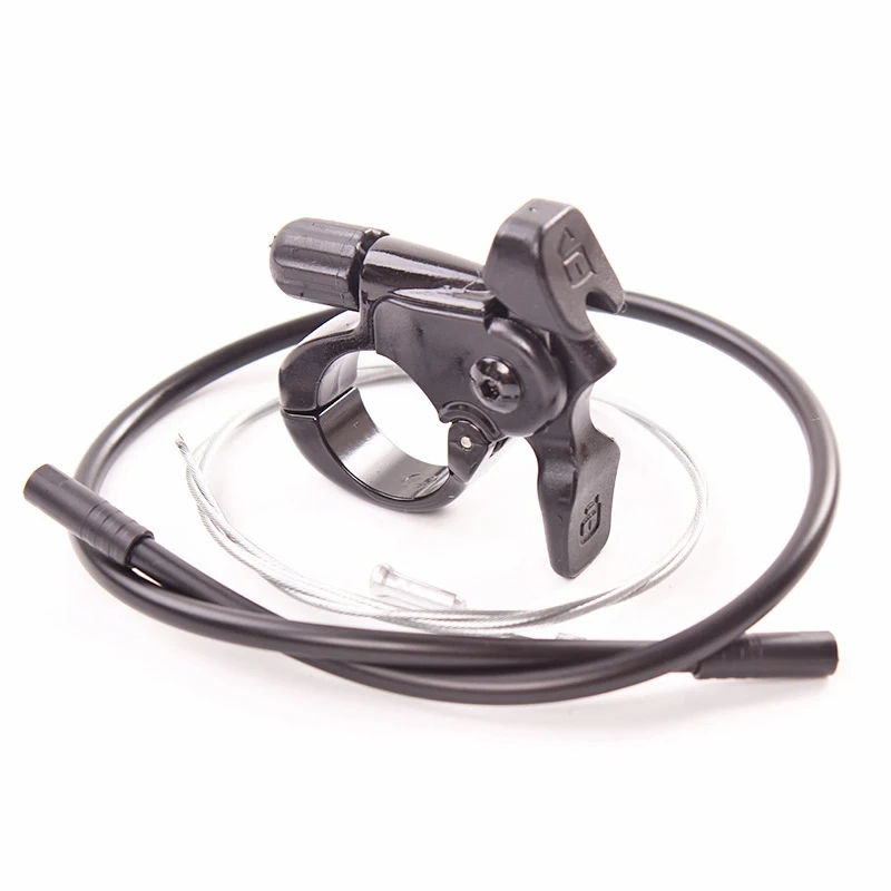

high quality Mountain Road Bike Fork Lockout Remote Control Switch Lever W/ Tube & Wire strong hardness Upgrade Replacement