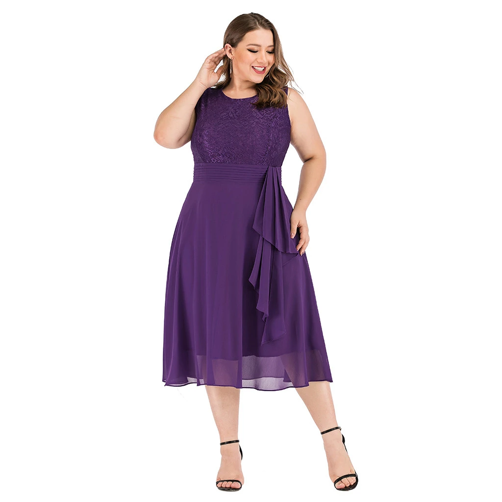 JAYCOSIN Lace Dress Women