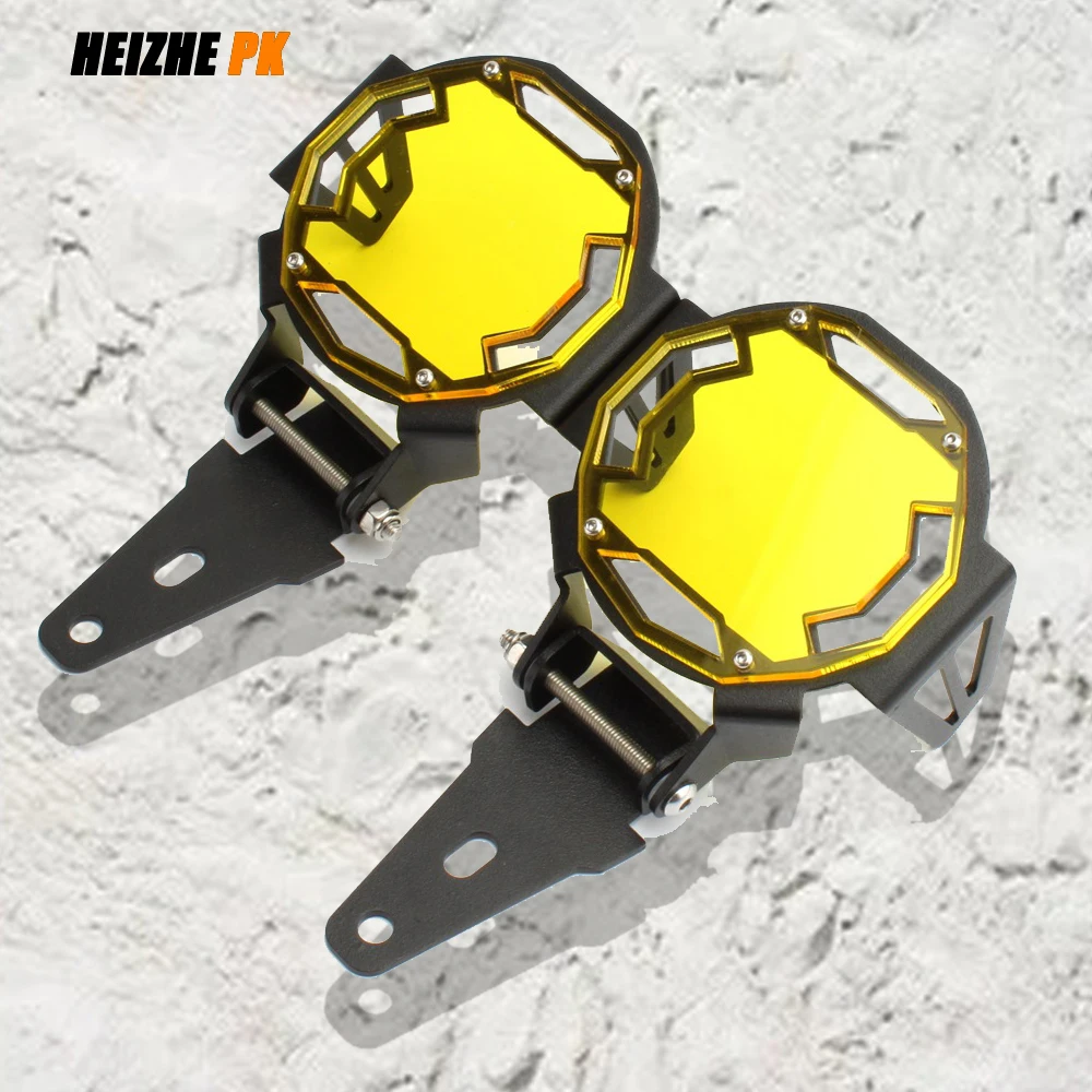 For BMW R1250GS R1200GSA Adventure ADV/LC 40th Anniversary 2021 New Motorcycle Flipable Fog Light Protector Guard Lamp Cover |