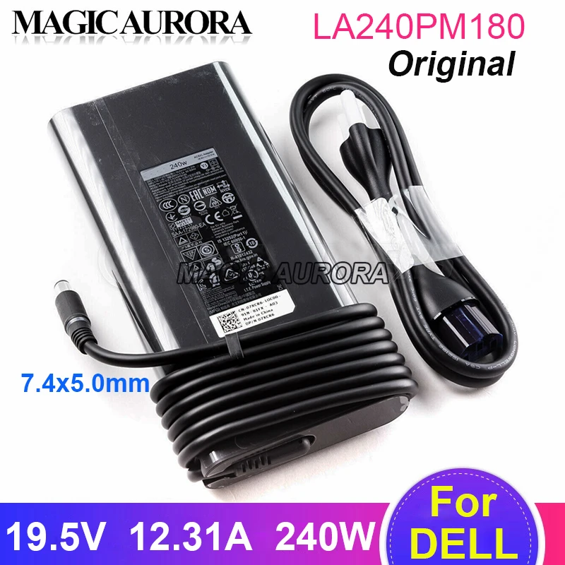 

Original 19.5V 12.31A 240W Laptop Charger Adapter For Dell Alienware M17X M18X R1 R2 R3 R4 R5 R6 GAMING Notebook Power Supply