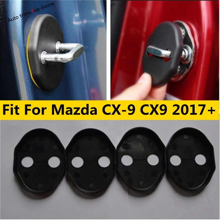 Yimaautotrims подходит для Mazda CX-9 CX9 2017 2018 2019 2020 автомобильная пряжка дверного замка