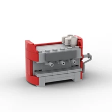 

MOC Drink Coffee Machine Building Block Home Decoration Beverage Party Model Education Bricks Toys For Children Birthday Gifts