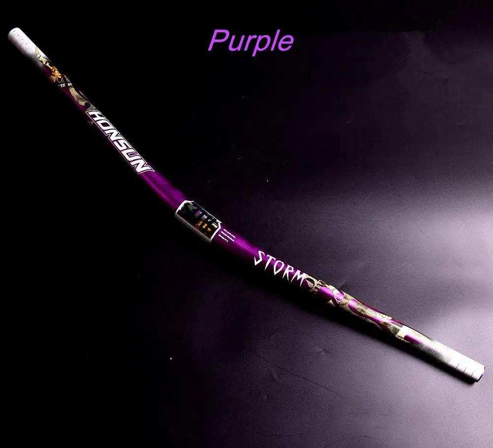 780mm Purple MTB AM XC DH велосипед подъемный руль гоночный велосипед руль для горного велосипеда, рукоятка велосипед Запчасти 31,8 мм* 720/740/760/780 мм - Цвет: 780mm Purple