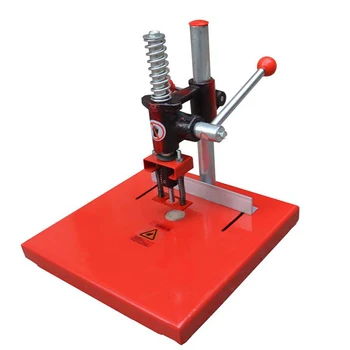 شراءماكينة ثقب دليل الثقيلة ثقب واحد فتاحة ثقب دائري الناخس ل بولي كلوريد الفينيل غير المنسوجة النسيج والجلود فيلم بلاستيكي ورقة 3-10 مللي متر