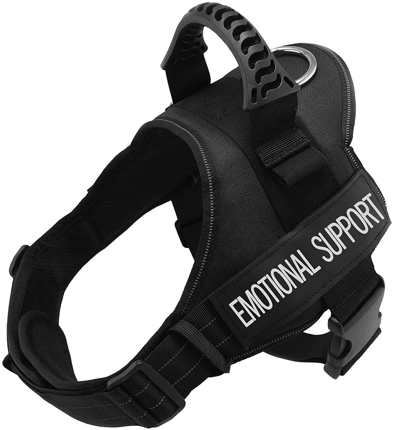 Emotional Support Vest Reflective Harness For Service Dog Adjustable Nylon With Removable Patches For Emotional Support Harnesses Aliexpress