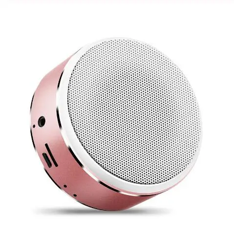 Розовый Стерео музыка портативный мини Bluetooth динамик беспроводной динамик HiFi сабвуфер громкоговоритель аудио подарок поддержка TF AUX USB A8 - Цвет: Розовый