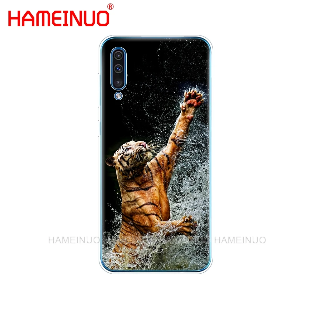 Силиконовый чехол для телефона samsung Galaxy S10 E PLUS A10 A20 A30 A40 A50 A70 A10E A20E M20 Lion tiger Fashion Lovely Animal - Цвет: 42833