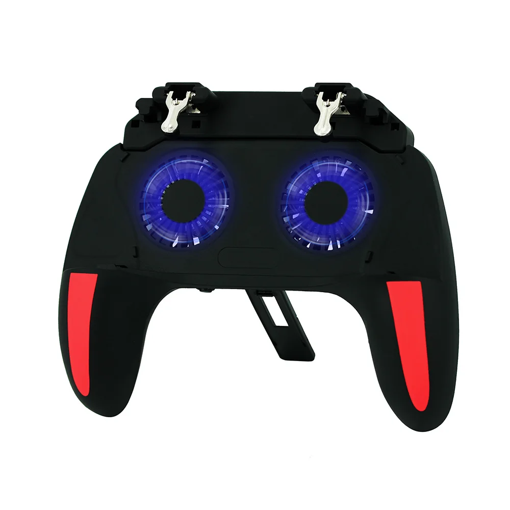 

Gamepad For PUBG Controller Double Cool Fan 2500/5000mAh Power Bank Game Controller Joystick Android IOS Mobile Phone Gamepad