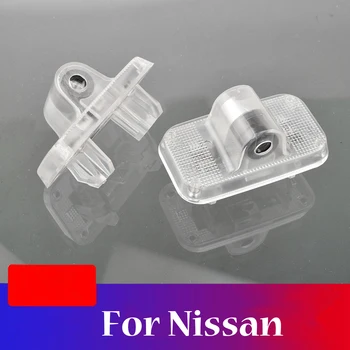 

For Nissan Murano Z50 Z51 SYLPHY G-TR GTR R35 Teana J31 X-trail T30 T31 2 Pieces Car Door Light Wireless Ghost Shadow Lamp