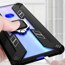 P Smart 2019 чехол для huawei крышка металлическое кольцо магнитный
