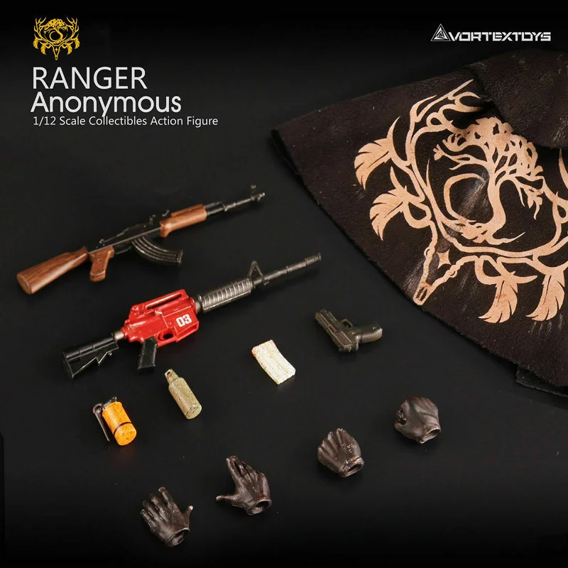 Vortex Toys V00012 YEW серия Ranger Anonymous 1/12 фигурка