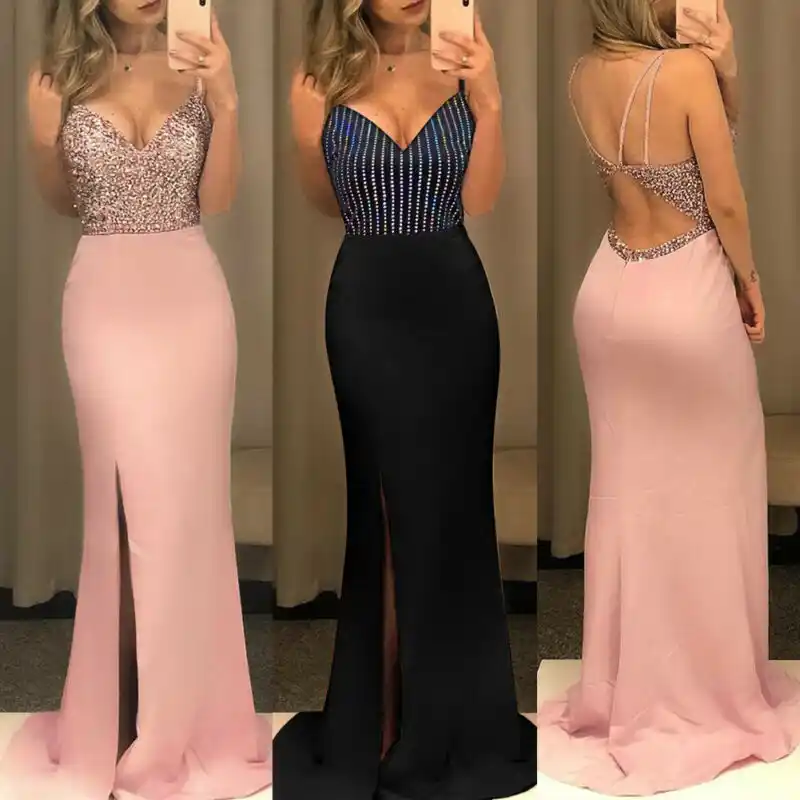Vestidos de moda para fiesta de noche Clearance
