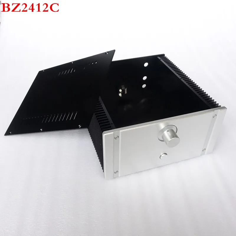 US $32.39 BRZHIFI BZ2412C Double Radiator Aluminum Case For Class A Power Amplifier