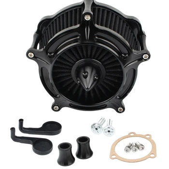 

Motorcycle Air Filters Turbine Intake Air Cleaner System for Touring FXR Road King Street Glide Softail FXST