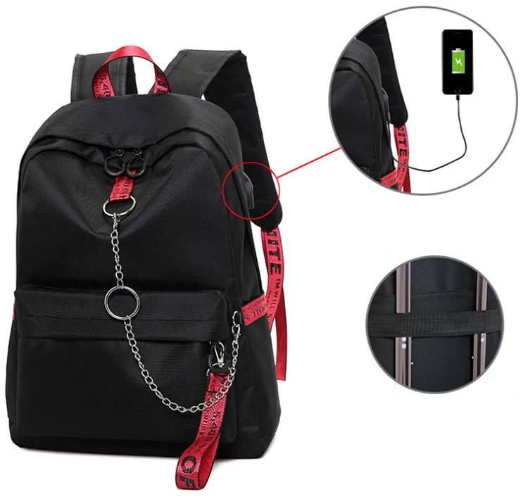 novo carregamento mochilas portáteis anti roubo mochila de viagem para as mulheres dos homens viagem trabalho mochilas prova dusb água carregamento usb