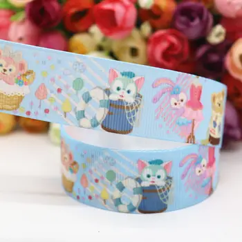 

10 Yards 1'' 25MM/3" 75MM Cartoon Printed Grosgrain Ribbons For Hair Bows DIY Handmade Materials Y19082004