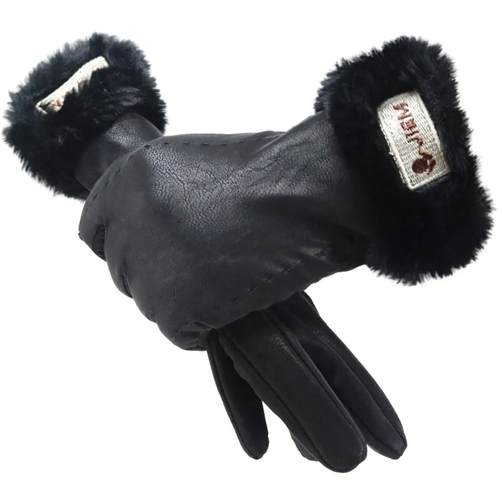 Новые женские зимние водонепроницаемые Нескользящие эластичные манжеты теплые мягкие льняные перчатки guantes handschoenen rekawiczki Luvas Рукавицы