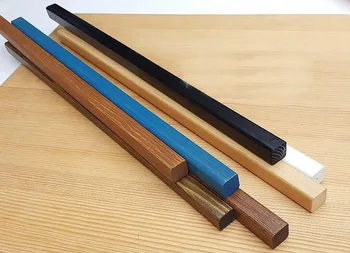 

5pcs Thickness:15mm Width:15mm Length:400mm Wooden Square Barsolid Wood Stick Sanding DIY Model Ciling