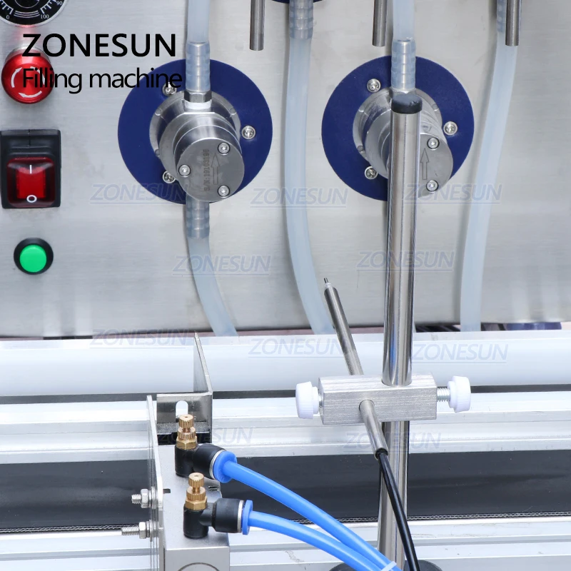 ZONESUN 4 насадки магнитный насос автоматический Настольный станок с ЧПУ