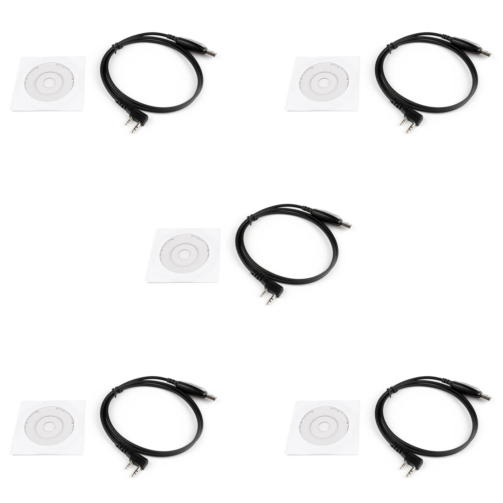 Artudatech USB Кабель для программирования Baofeng двухстороннее радио UV-5R UV 5R BF-888S BF-F8 с CD драйвером UV5R аксессуары