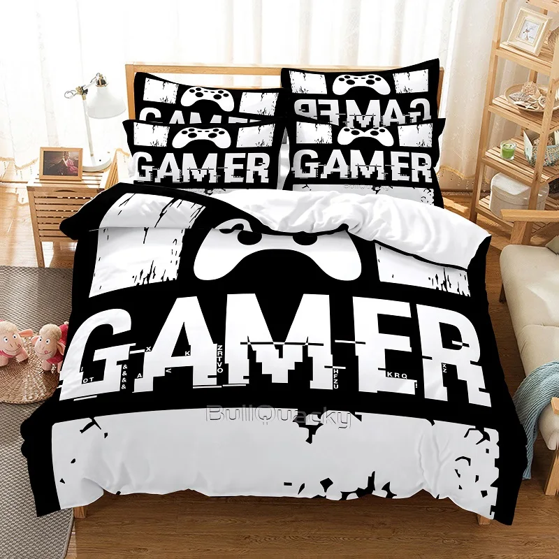 

Game Bedding Set Duvet Cover Set 3d Bedding Digital Printing Bed Linen Queen Size Bedding Set Fashion Design