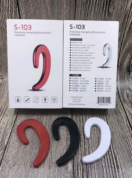 

S103 Earphone Bone Conduction Wireless SPORT Headphone
