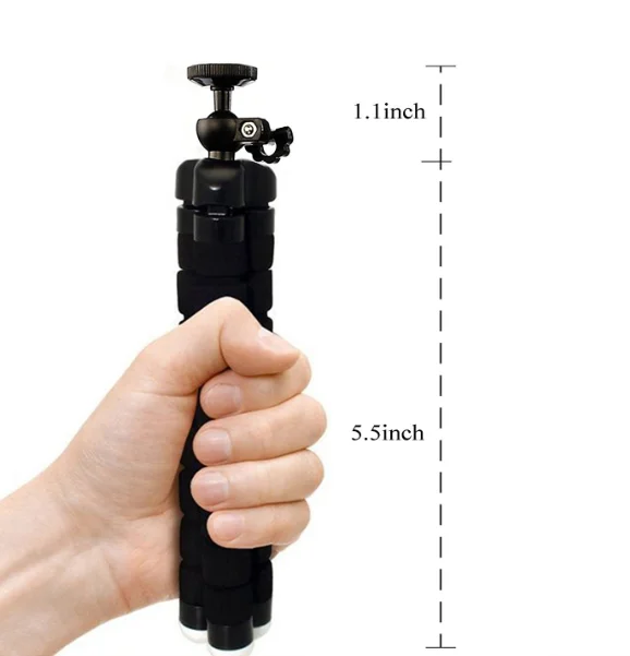 Гибкий штатив-подставка с осьминогом Gorillapod для мобильных телефонов Dslr и камер, настольный мини-штатив с bluetooth пультом дистанционного управления