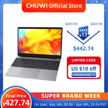 CHUWI HeroBook Plus Laptop 15.6 '' LPDDR4X 12GB 256GB SSD Intel Celeron J4125 Quad Core Windows 10 RJ45 Notebook