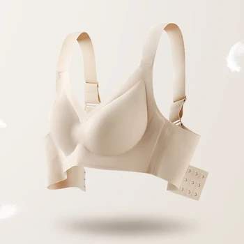 

Ladies' Bra With French Halter Top And Back No Underwire Summer Thin Breathable