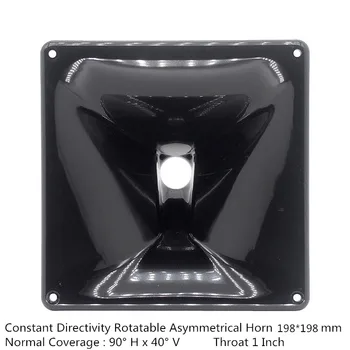 

Finlemho Tweeter Speaker Accessories Treble Horn 198*198mm For Professional Audio Woofer Home Theater Karaoke HiFi PS200 2PCS