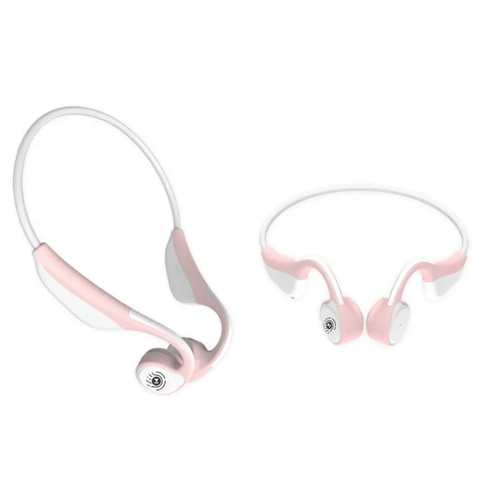 Оригинальные наушники Z8 Bluetooth 5,0 головные гарнитуры Беспроводные спортивные наушники Handsfree головные уборы поддержка Прямая - Цвет: Розовый