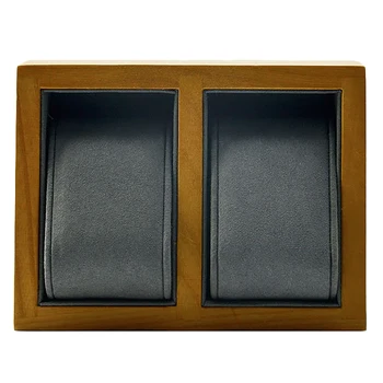 

Watch Display Sand Props Solid Wood with Microfiber Internal Jewelry Organizer for Shop Counter