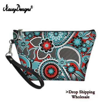 

Women Makeup Bag Organizer Professional Makeup Small Laides Cosmetics Pouchs European Pattern Organisateur De Sac Main Dropship