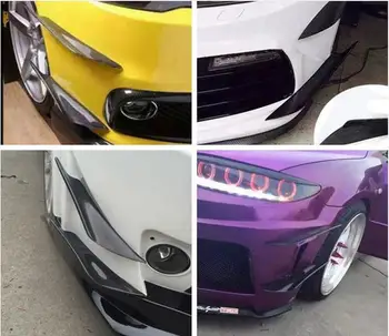 

4 Pcs/set Suitable for Front Bumpers of Various Models, Combat Plate Wind Knife, Car Modified EVO Front Bumper Spoiler