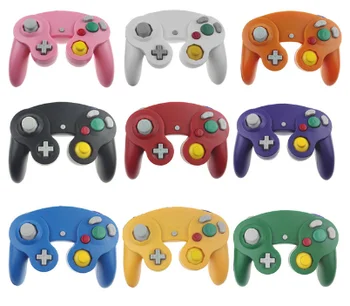 

Gamepads New Game Controller Gamepad Joystick five color for Nintendo for GameCube For Wii Wholesale