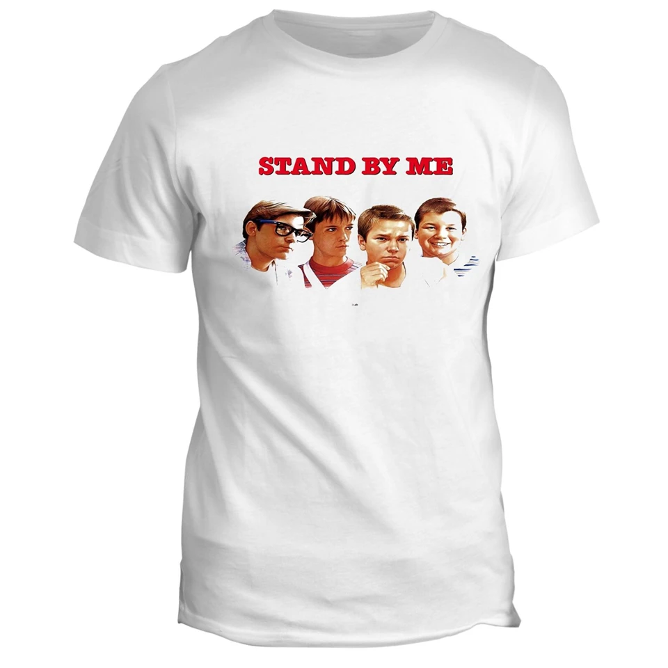 

Stand By Me Inspired Movie Film 80s 90s Comedy Mens Classic T-Shirt Tops Tee Shirt Cool Casual Cotton