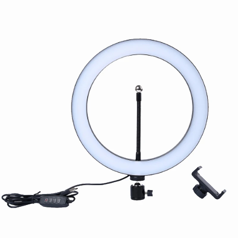  Photography LED Selfie Ring Lamp With Stand Table Tripods For Makeup Video Live Studio