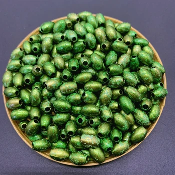 

10x6MM 100pcs Acrylic Beads oval Loose Beads Fit Europe Beads For Jewelry Making DIY Accessories#06