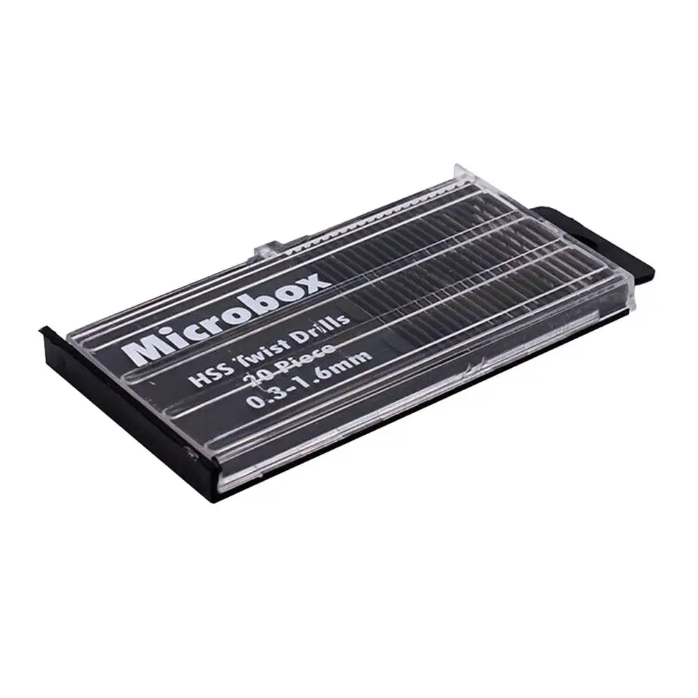 21 шт./компл. Мини HSS сверла бит полуавтоматическая ручная дрель Micro Сверла по