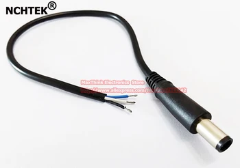 

NCHTEK DC 7.4x5.0mm Power Male Plug Tip Connector with Cable Cord For HP dell Laptop Notebook,7.4/.5.0mm/Free shipping/50PCS