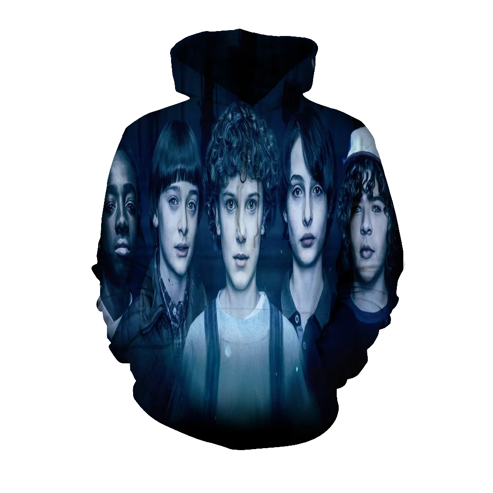 Stranger Things8 Mr. Q хлопковые Толстовки и свитшоты странные вещи мода Hoddie ривердейл л Пип мужские повседневные свободные куртки 39 S толстовки - Цвет: Stranger Things8