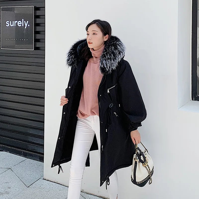 

Quality-2019 Summer AliExpress Europe And America WOMEN'S Dress Hooded Slim Women's Cotton-padded Clothes