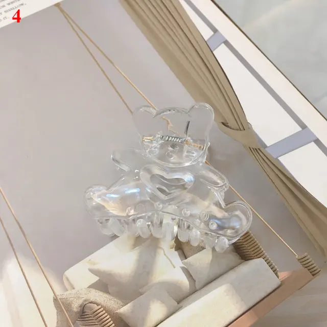 1PC Barrettes  Hair Claw For Women Acrylic Hairpins Hair Crab Claws Girls Make UP Washing Tool Accessories Women Hair Clips 2021 41