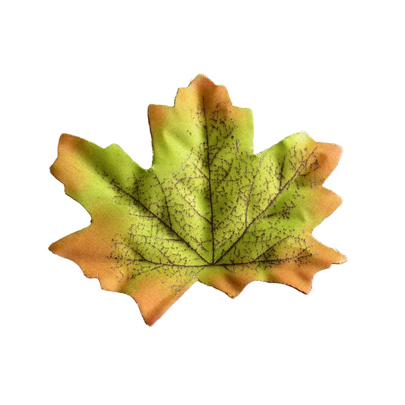 

2019 Hot Sale Fashion Brand Photo Shoot Props Simulation Maple Leaf Decoration Simulation Maple Leaf Semi-Manual Decoration