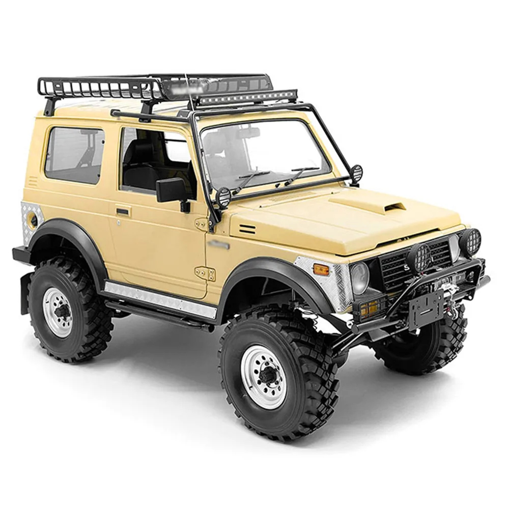 Рулонная клетка для переднего лобового стекла с прожектором 1/6 Capo Samurai Sixer JIMNY RC