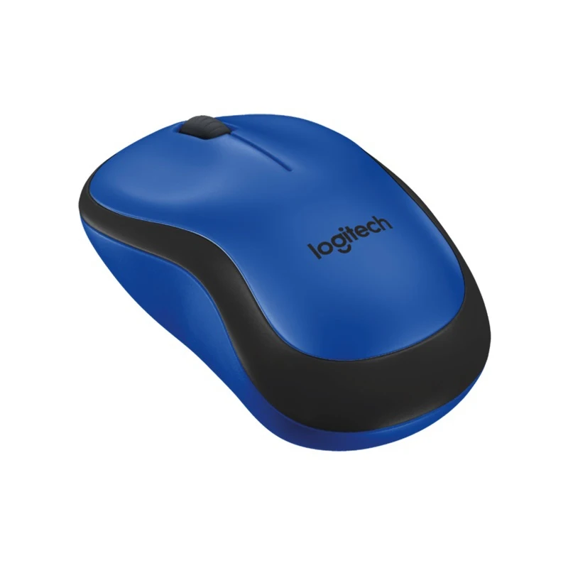 Мышь Logitech M220 синий оптическая(1000dpi) silent беспроводная USB(2but