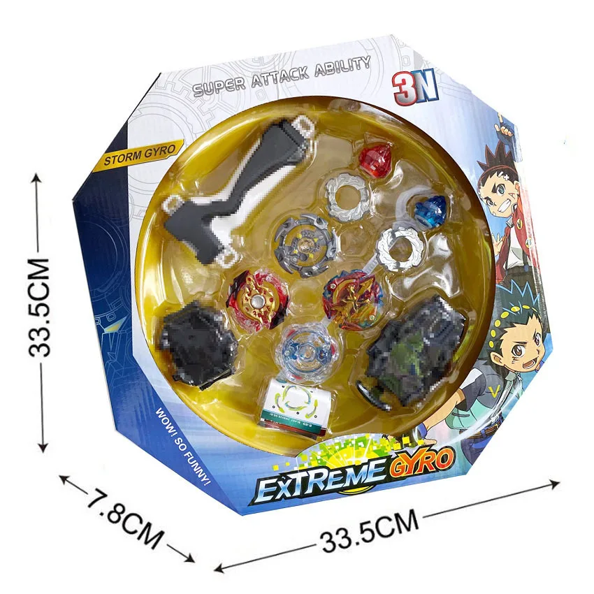 Набор пусковых устройств Bey blades Toys Arena Bay blades Toupie Metal Burst God spinning top подарки для детей