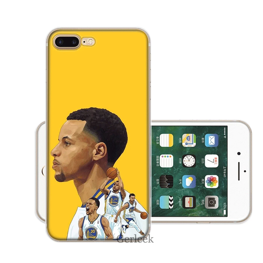 2 Мобильный чехол для телефона для iPhone XR X XS Max 11 Pro XR 6 6S iPhone 7 8 Plus 5 5S SE TPU чехол Стивен Карри - Цвет: 2